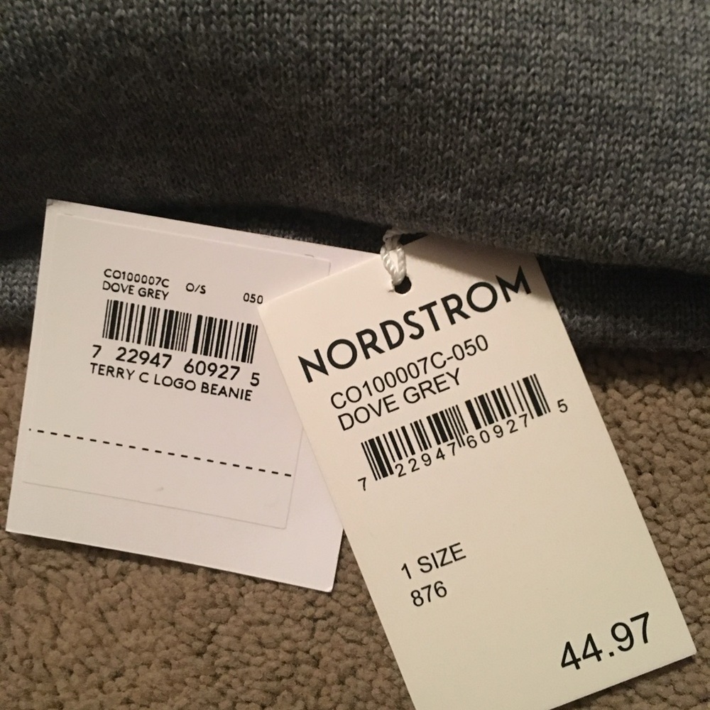 Coach Terry Logo Wool Beanie nwt - Picture 3 of 6